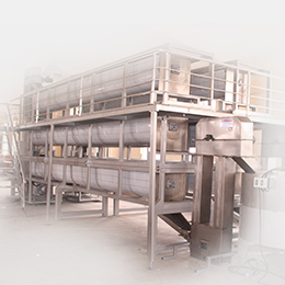 EYG3000-S Continuous SESAME ROASTING MACHINE - 3 FLOORS (STEAM OR HOT OIL)