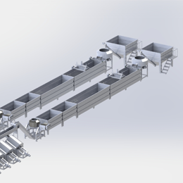 Ligne de production de sésame